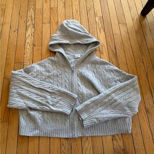 ARITZIA SUNDAY BEST OCTAVIA ZIP HOODIE